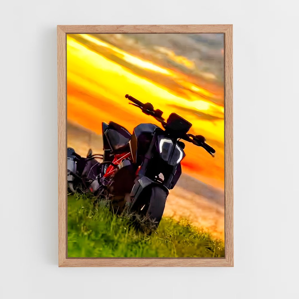 Poster noble duc élégant – affiche KTM Moto (vue 4)